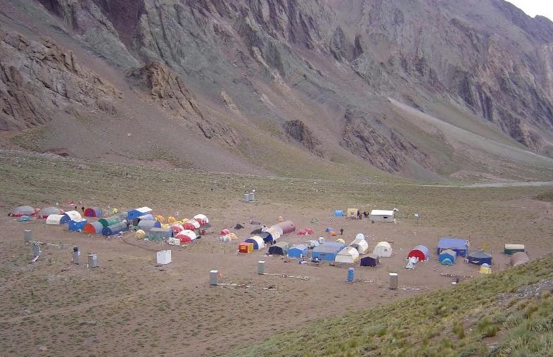 climbing Aconcagua